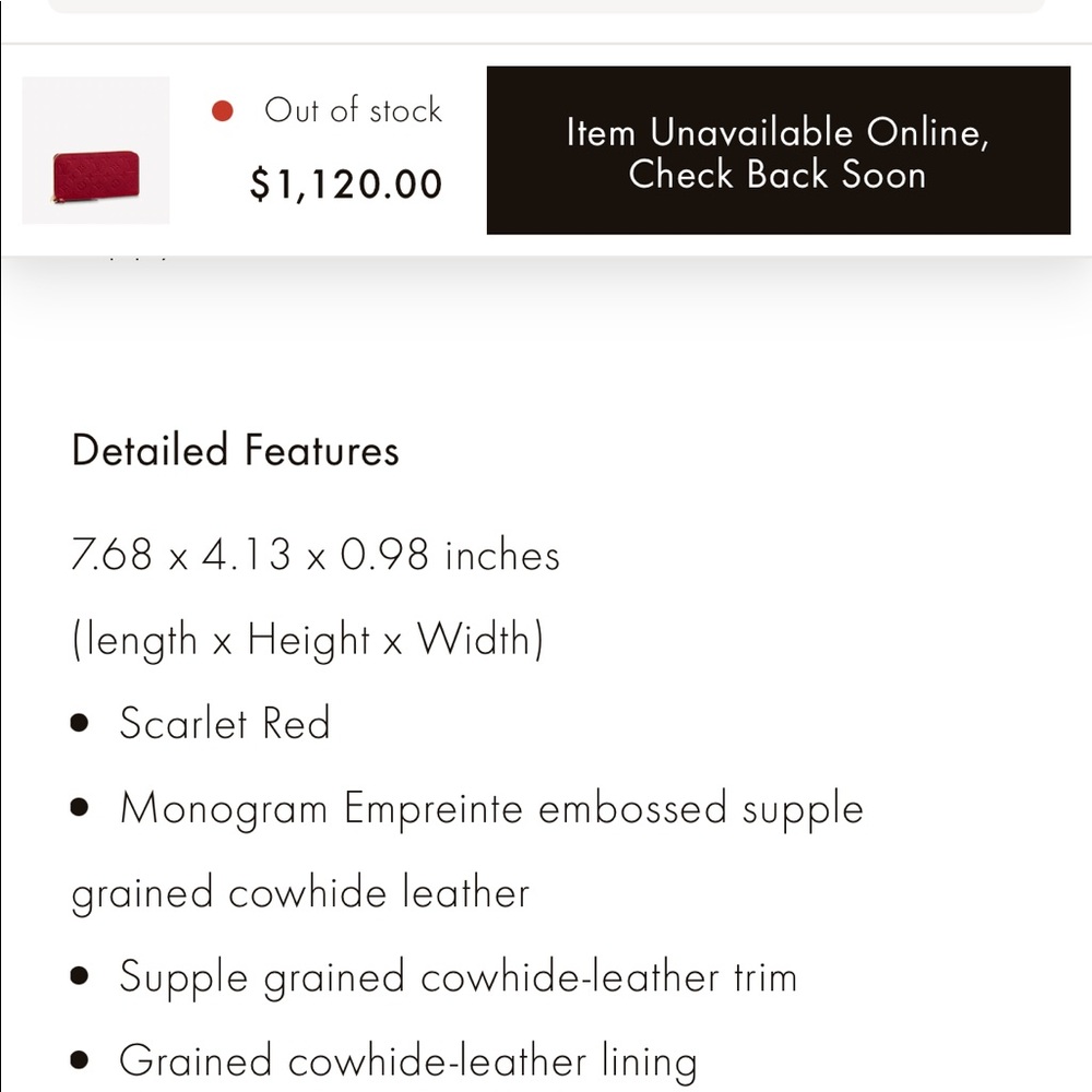Scarlett Louis Vuitton zippy Wallet - Picture 2 of 11